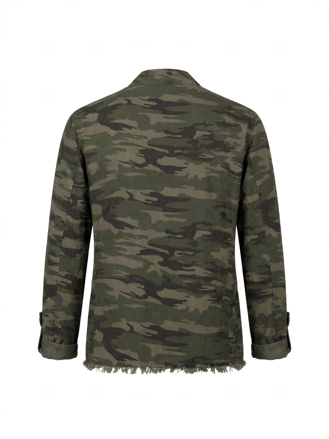 Chamarra estampado militar
