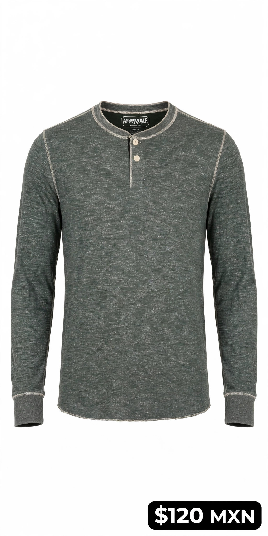Playera cuello redondo