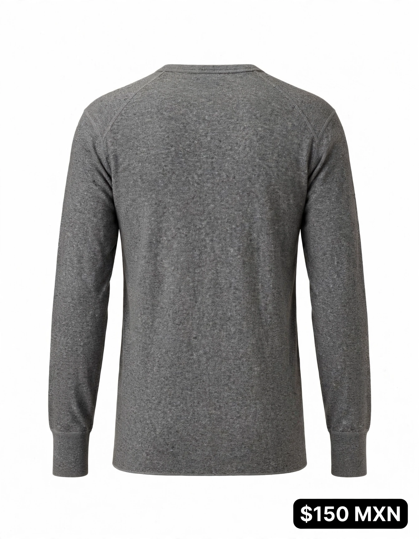 Sudadera cuello redondo