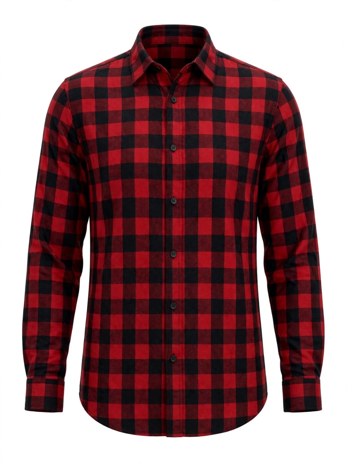 Camisa franela manga larga